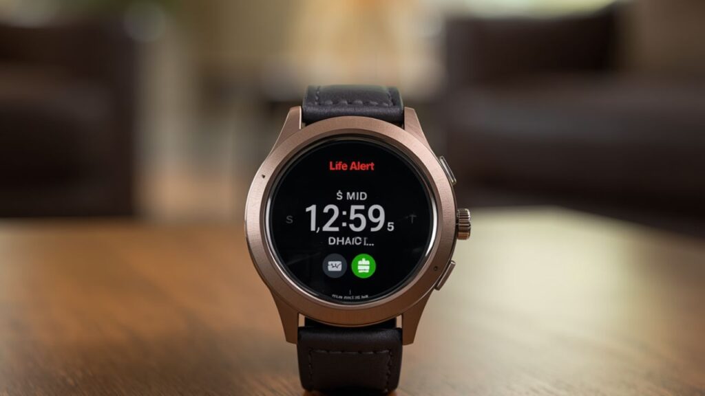Life Alert watch device