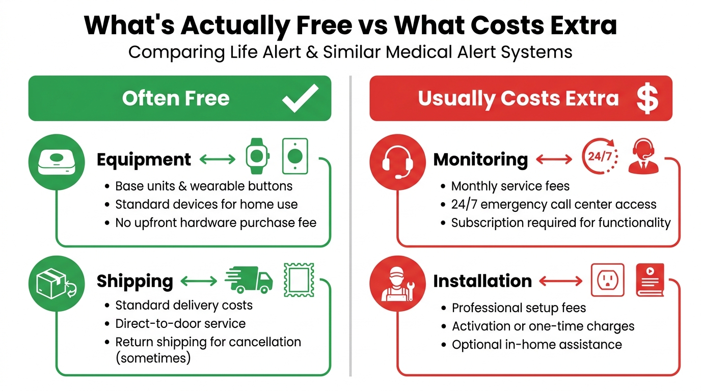 Free life alert system options overview for seniors