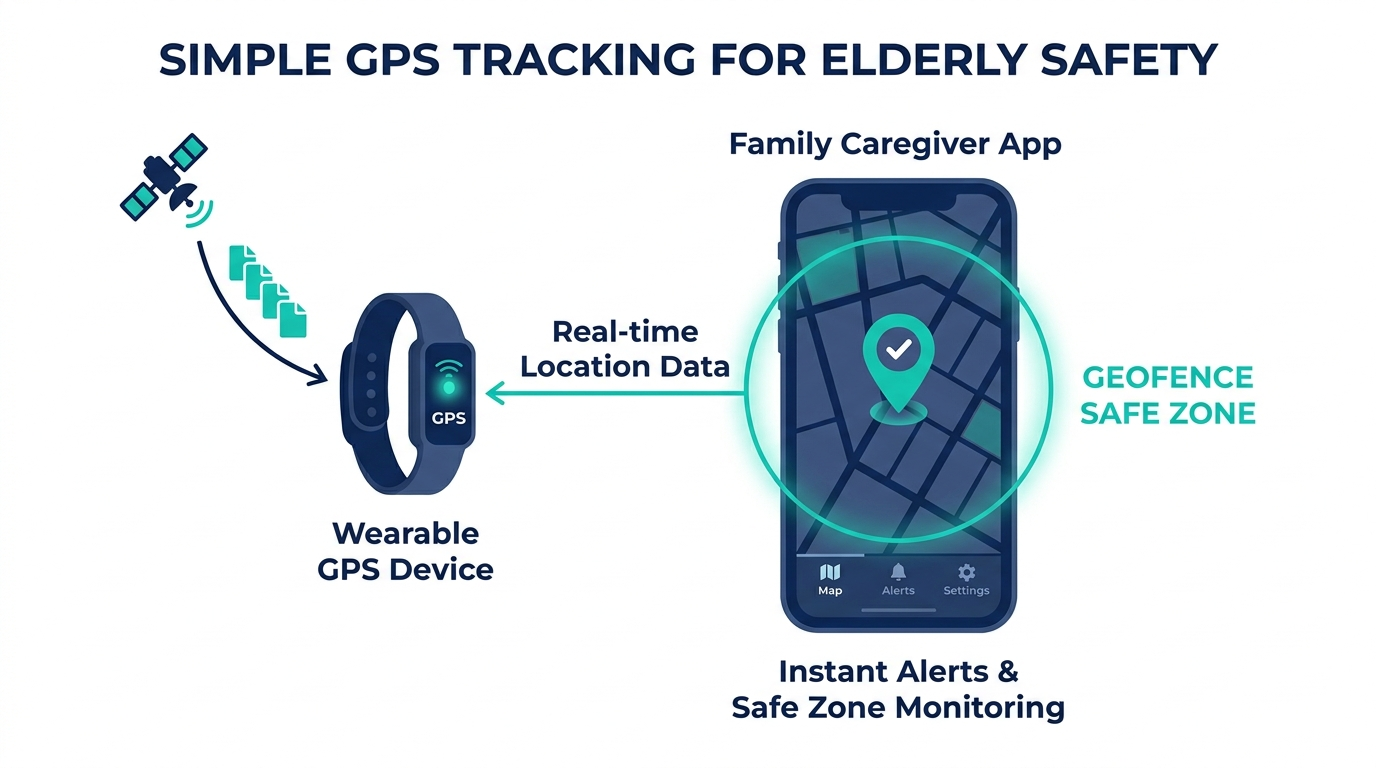 GPS tracker for elderly comparison watch vs clip-on vs AirTag